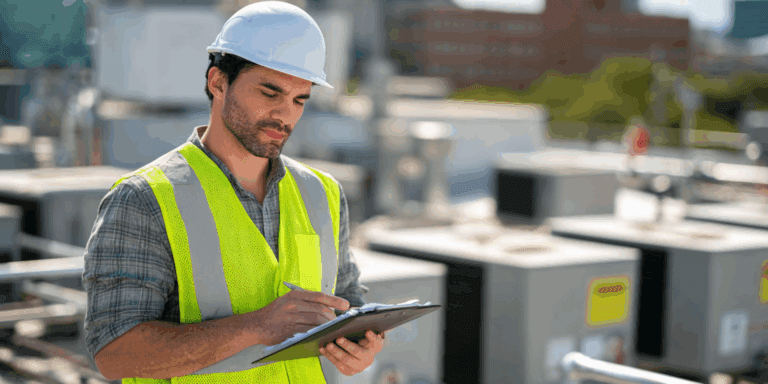 Commercial hvac inspection rooftop systems
