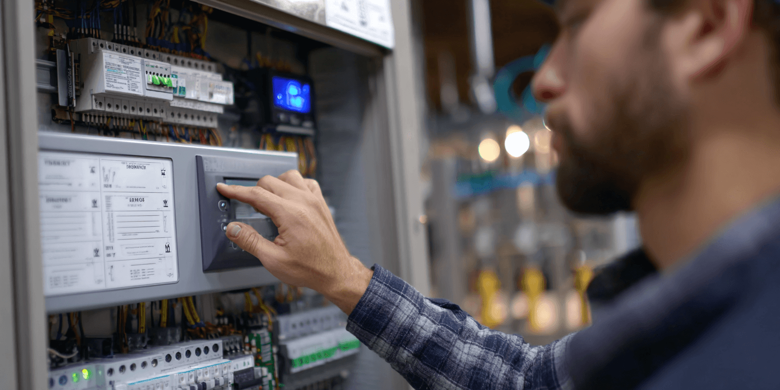 Commercial hvac system diagnostics control panel