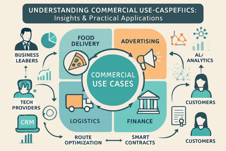 Commercial use case specifics guide