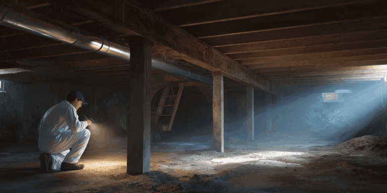 Crawl space moisture inspection north texas