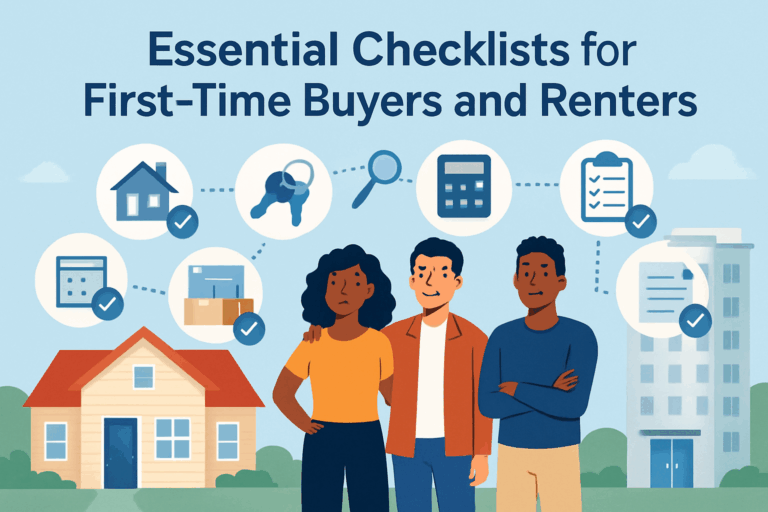 First time buyer checklist guide