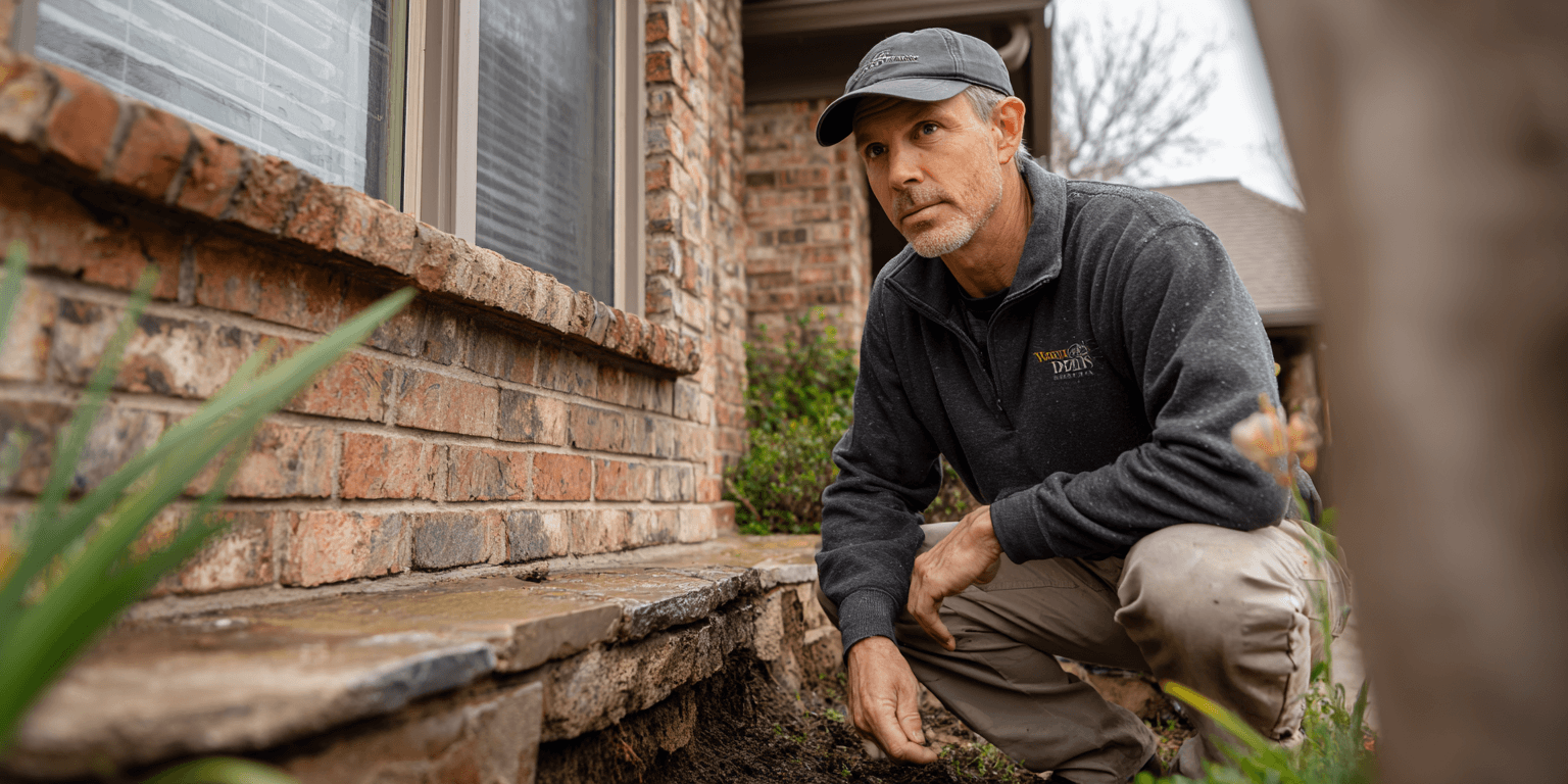 Gutter drainage foundation inspection texas
