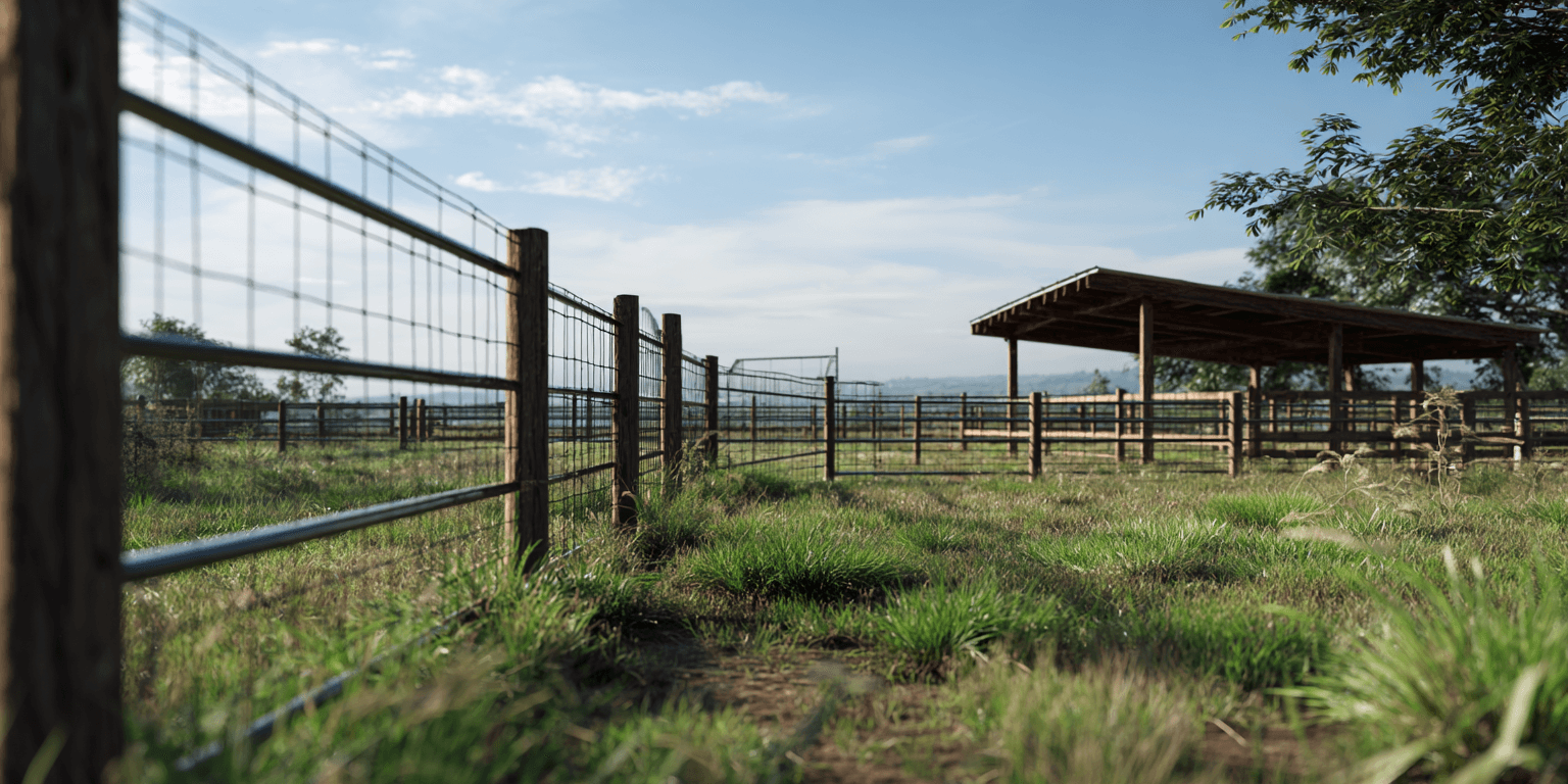 Livestock fencing shelter inspection north texas