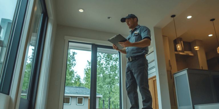 New Home Inspection Modern Living Space
