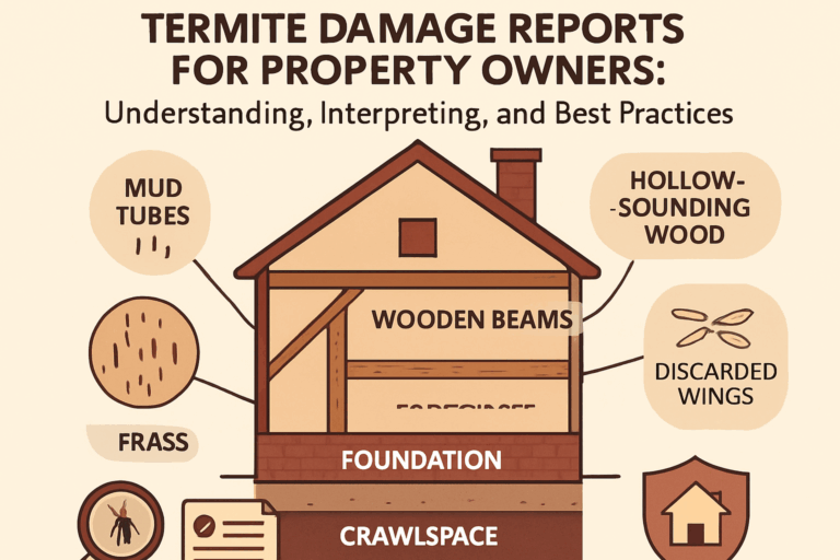 Termite damage reports importance
