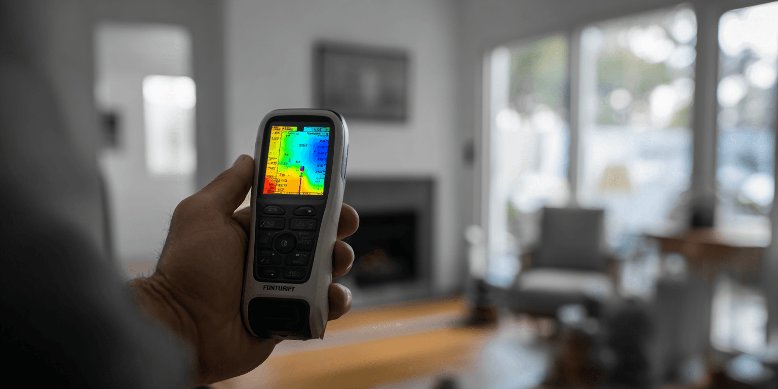 Thermal moisture scan home inspection